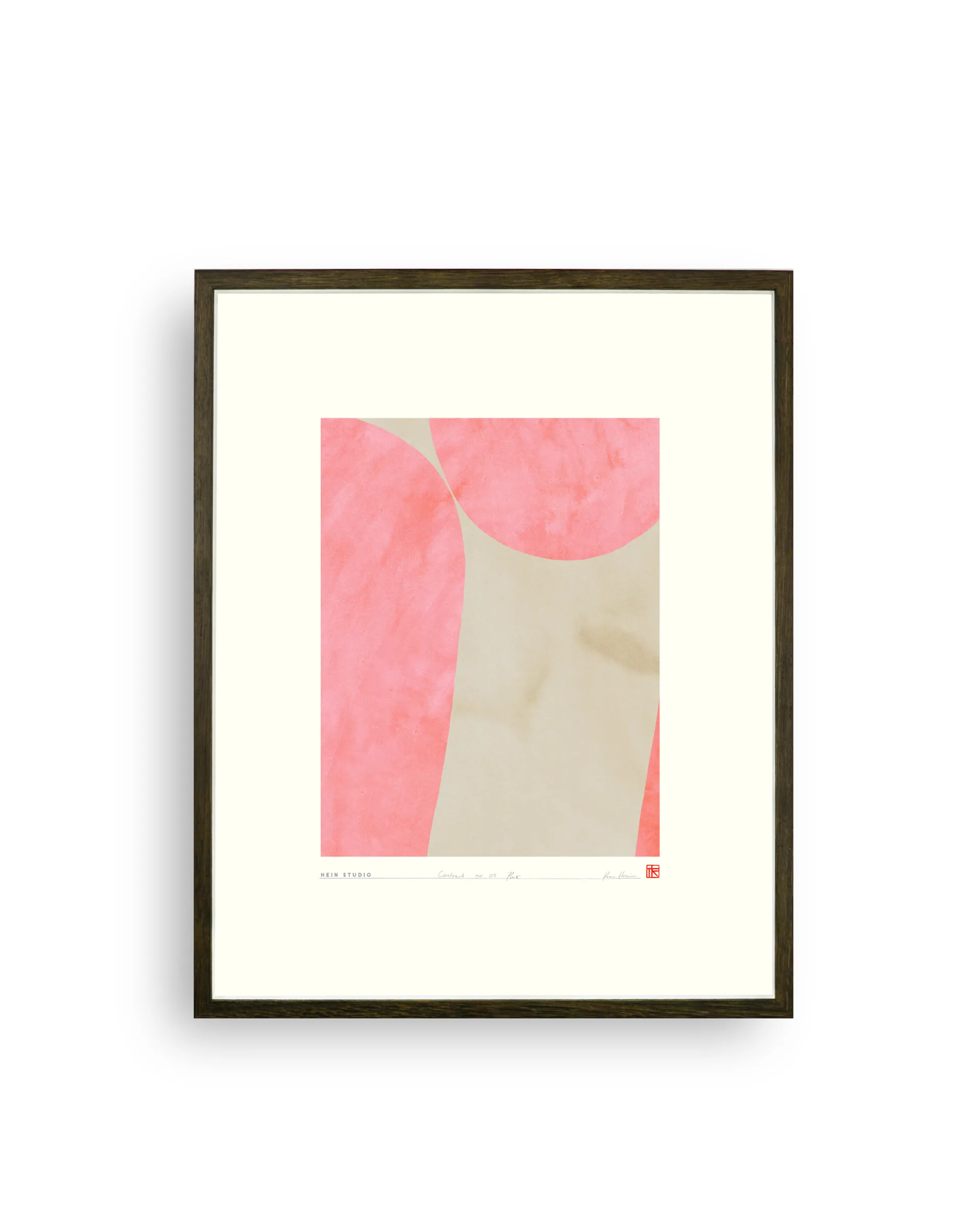 Póster Contrast 40x50 cm, Núm. 05 Hein Studio