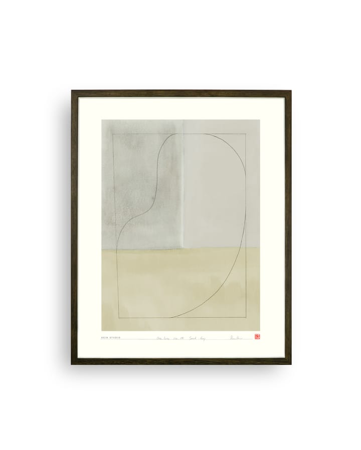 Póster One Line 40x50 cm, Núm. 04 Hein Studio