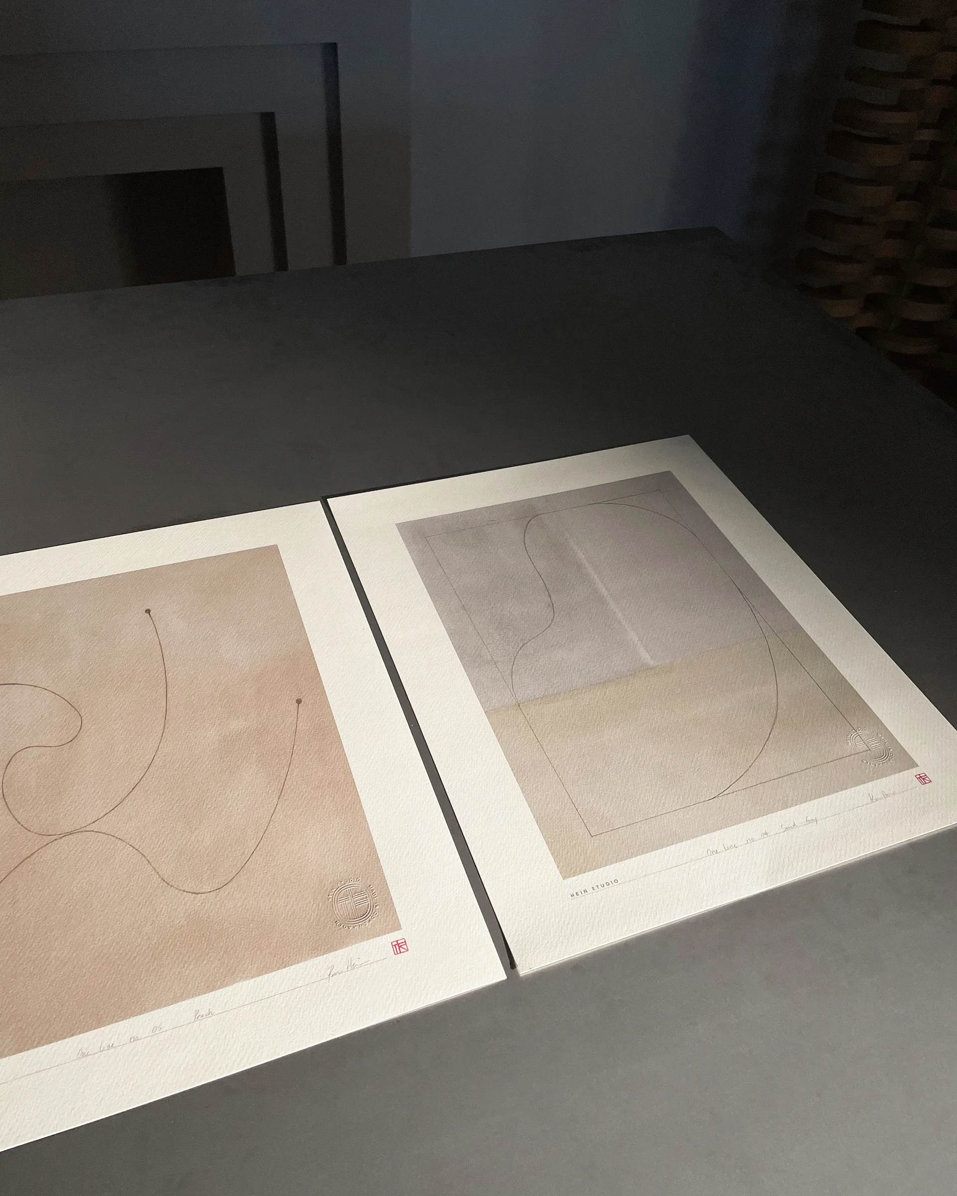 Póster One Line 40x50 cm, Núm. 04 Hein Studio