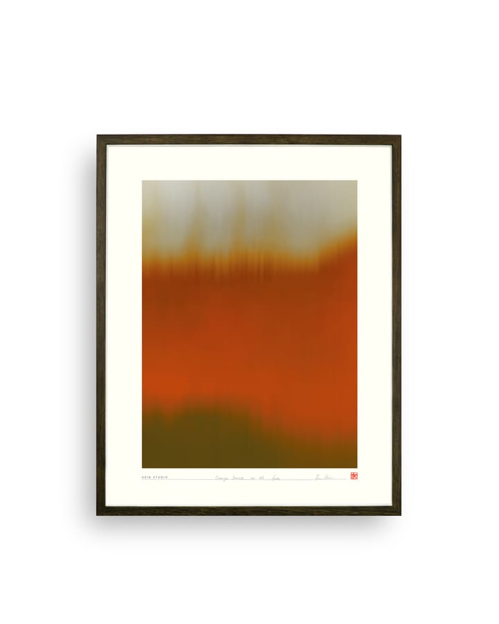 Póster Orange Sunrise 40x50 cm, Núm. 02 Hein Studio