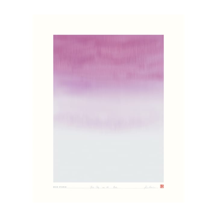 Póster Pink Sky 40x50 cm, Núm. 01 Hein Studio
