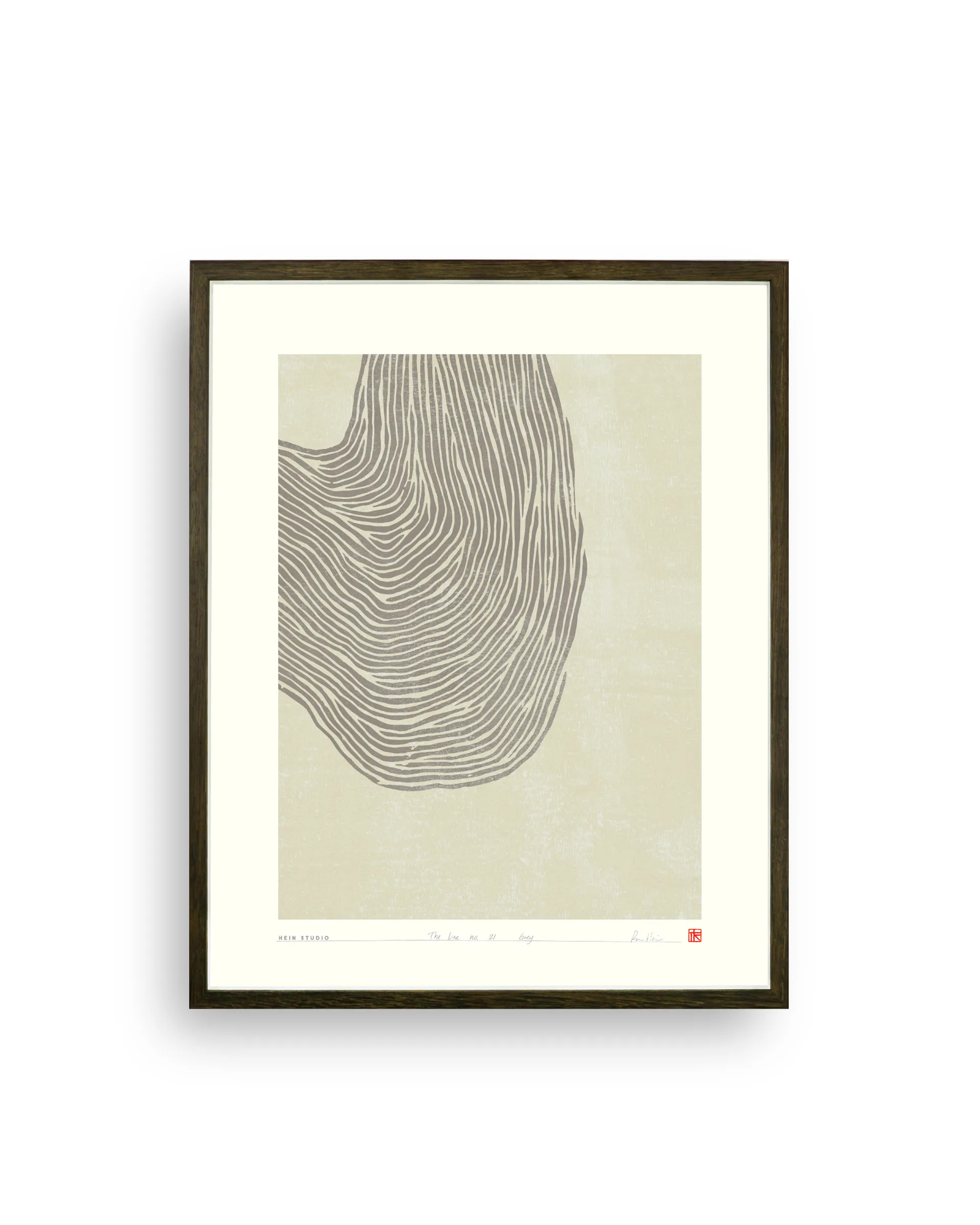 Póster The Line 40x50 cm, Núm. 21 Hein Studio