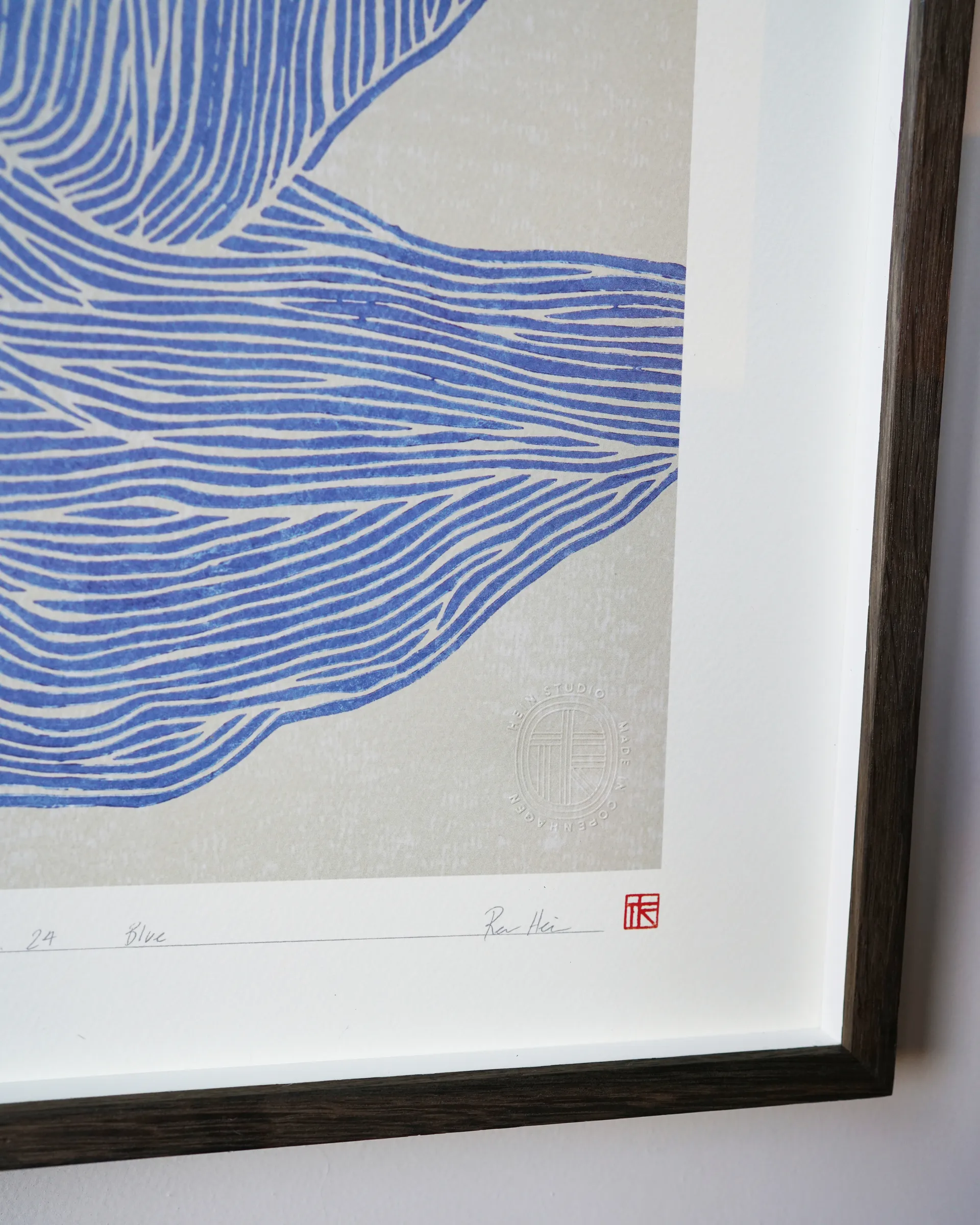 Póster The Line 40x50 cm, Núm. 24 Hein Studio