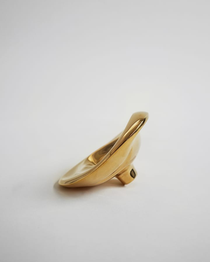 Ripple núm. 02 colgador grande, Bronce Hein Studio