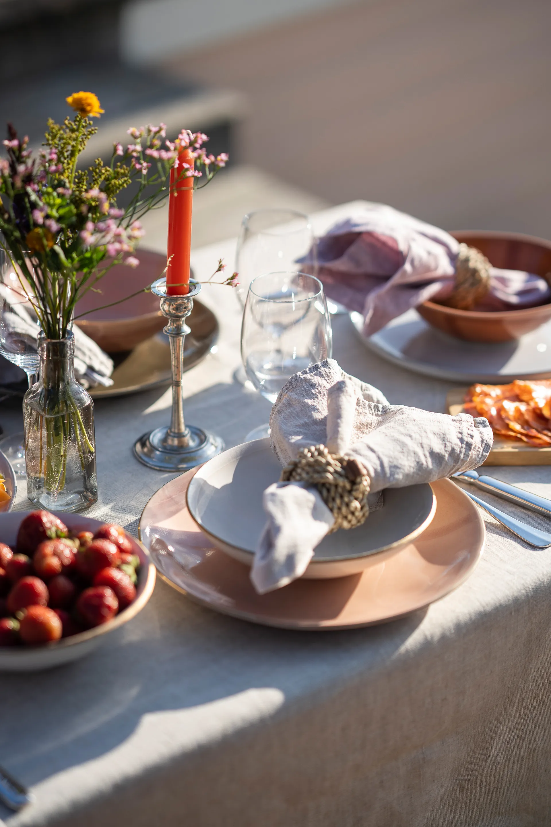 Bol Heirol x Nosse Edge Ø19 cm, Gold Heirol