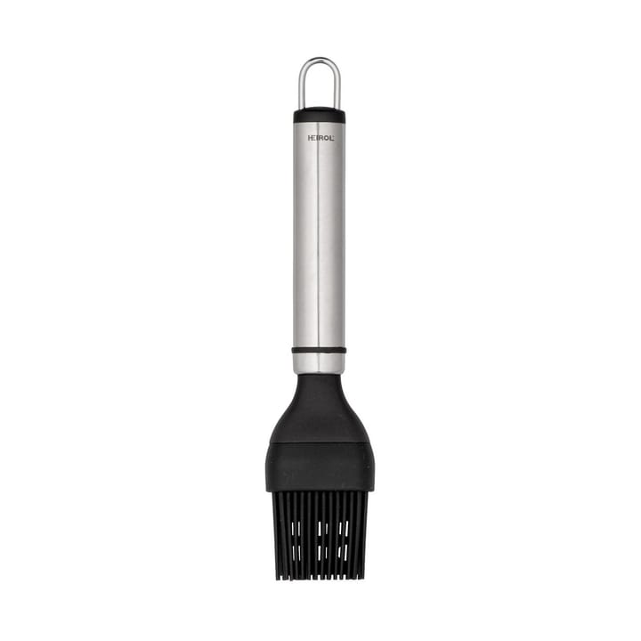 Brocha de silicona Heirol Steely - Negro-acero inoxidable - Heirol