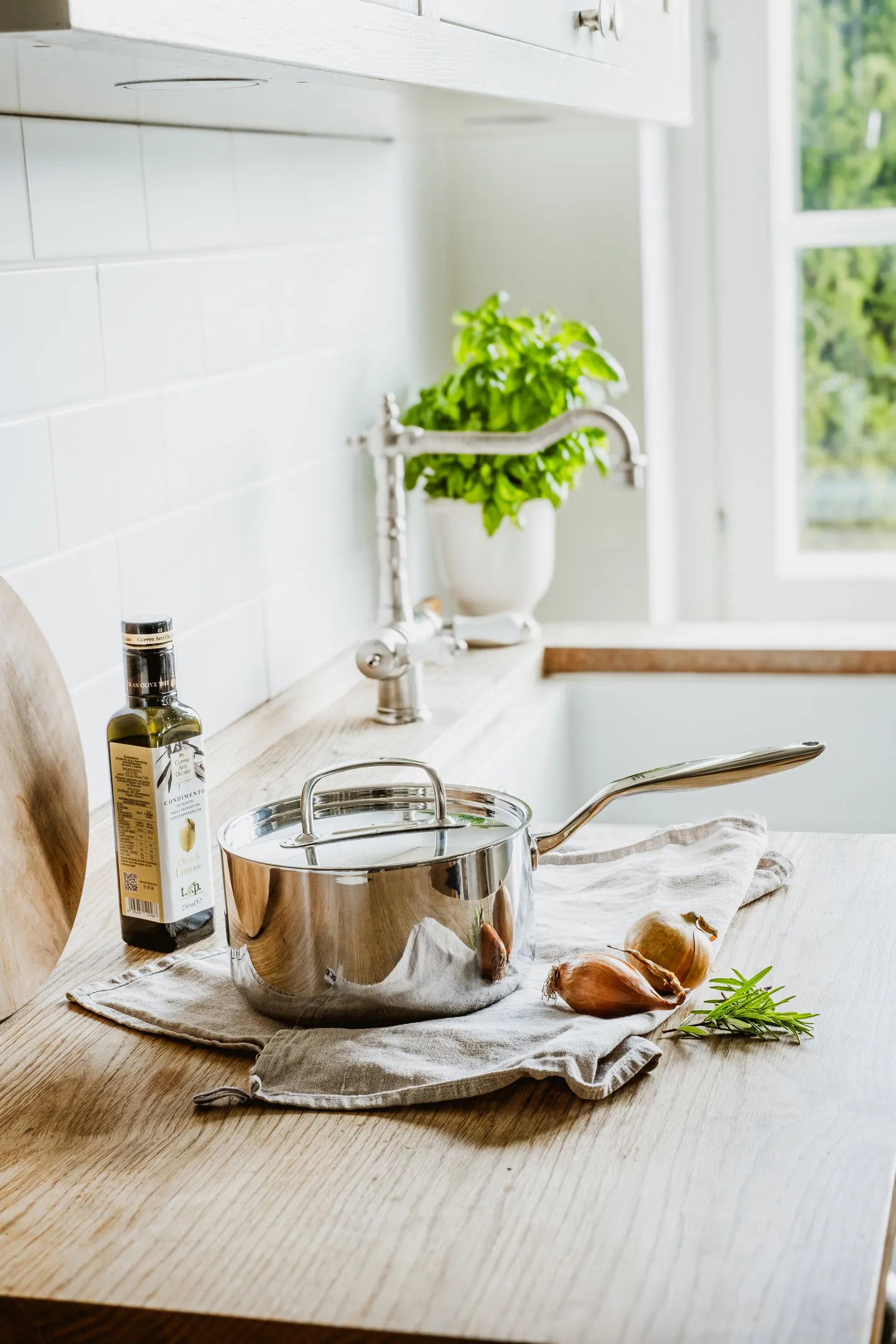 Cacerola Heirol Cerasafe® Triply 2,5 litros, Acero inoxidable Heirol