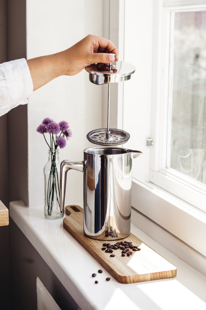Cafetera de émbolo Heirol acero inoxidable, 1 L, 8 tazas Heirol