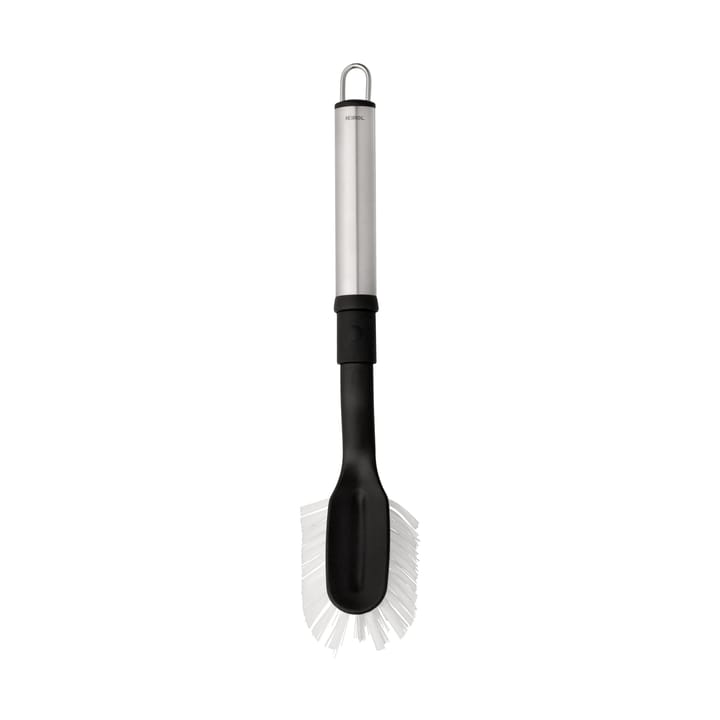 Cepillo para platos Heirol con cabezal reemplazable - Negro-acero inoxidable - Heirol