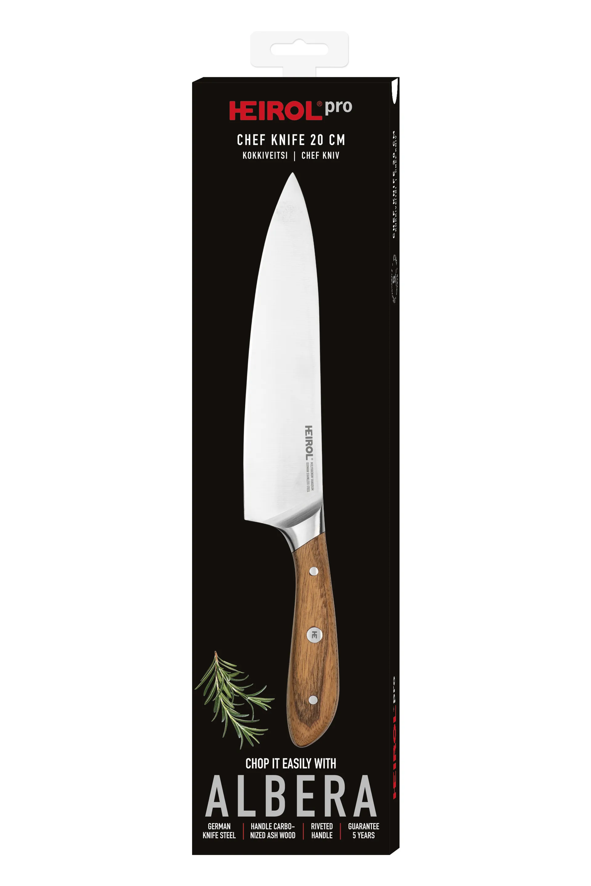 Cuchillo de chef Heirol albera, 20 cm Heirol