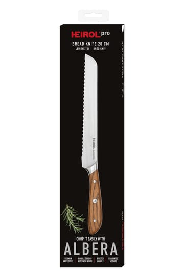 Cuchillo de pan Heirol albera - 20 cm - Heirol