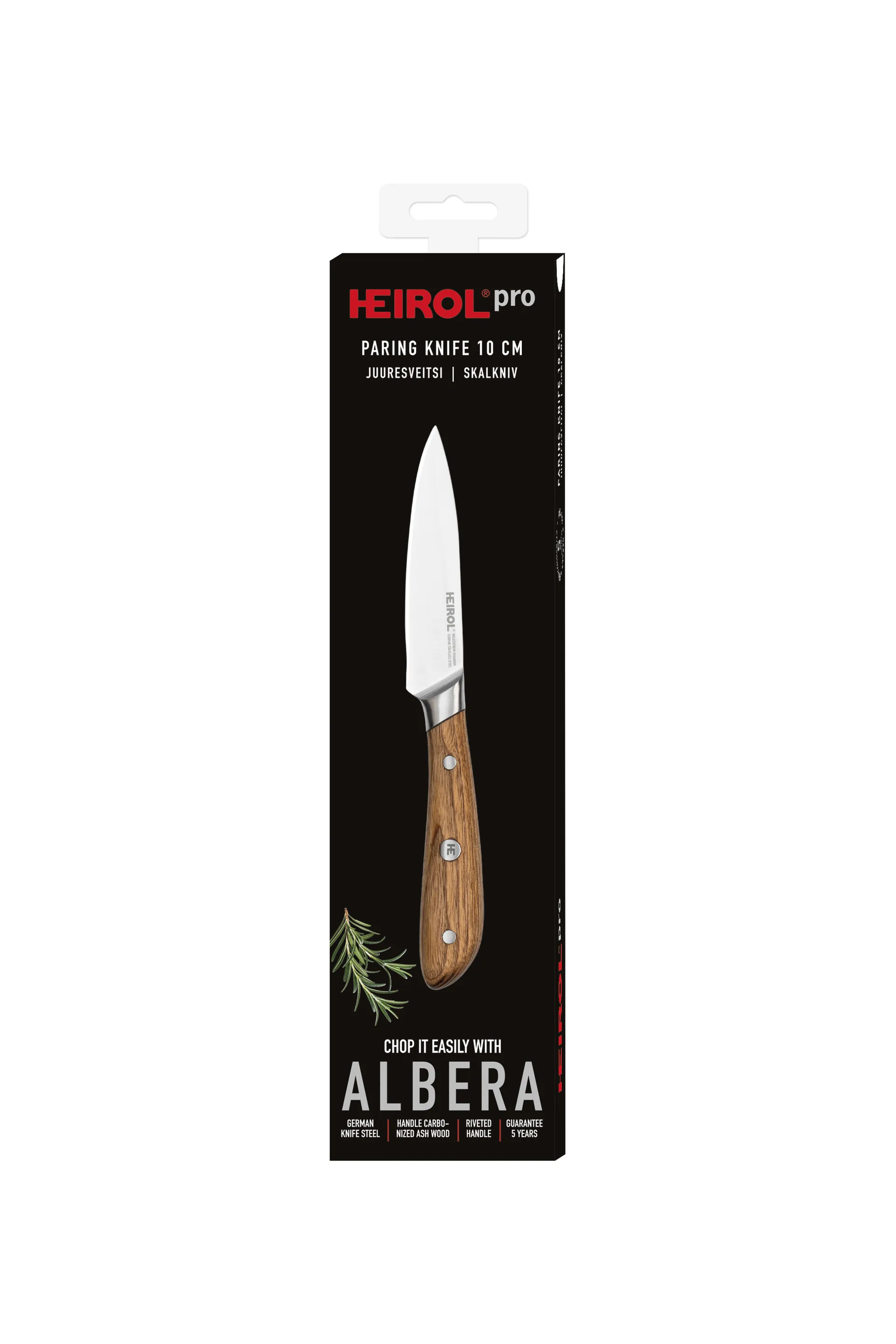 Cuchillo pelador Heirol albera, 10 cm Heirol