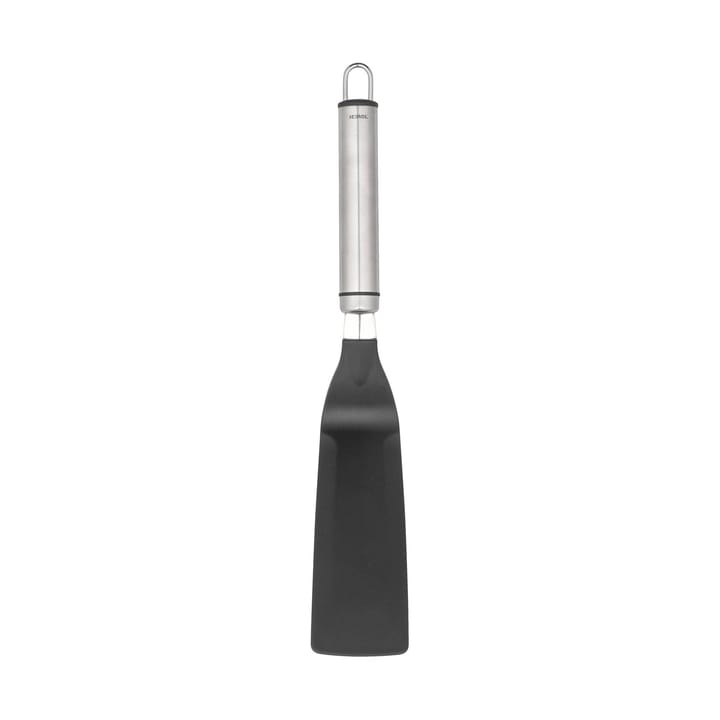 Espátula de nylon Heirol Steely - Negro-acero inoxidable - Heirol