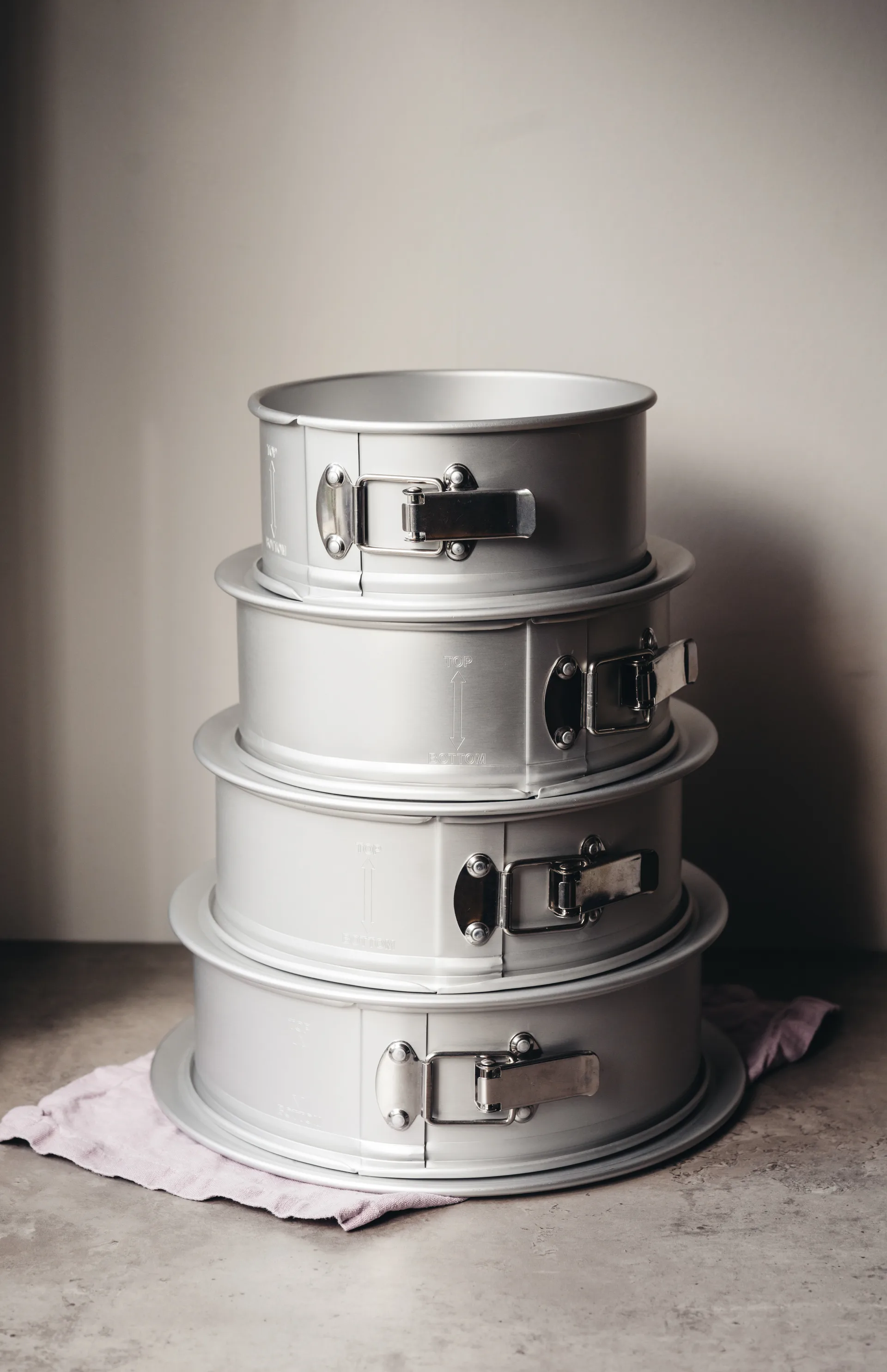 Molde desmontable Heirol aluinio anodizado, Ø23 cm Heirol