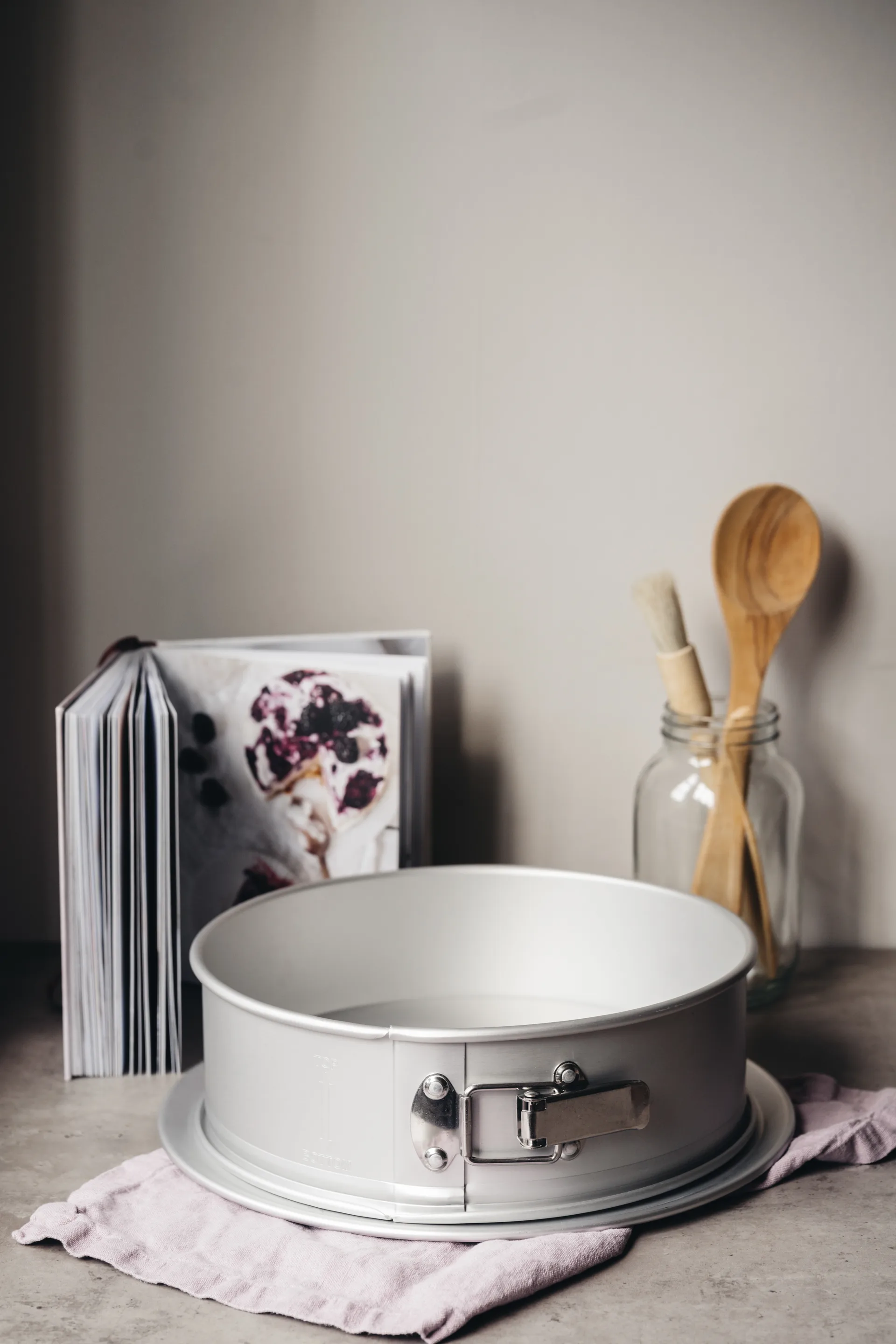 Molde desmontable Heirol aluinio anodizado, Ø28 cm Heirol