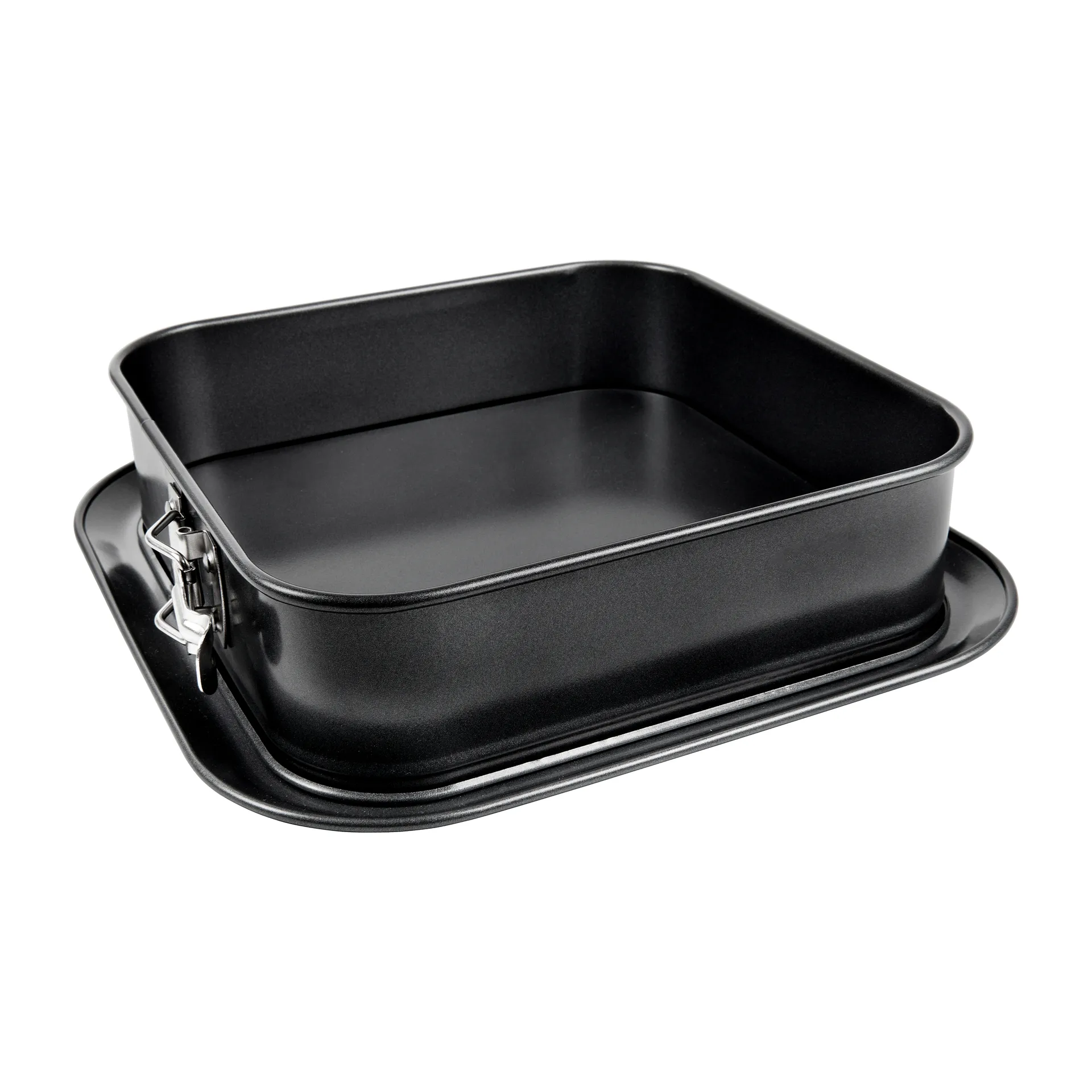 Molde desmontable Heirol cuadrado base extra ancho, 24x24 cm Heirol