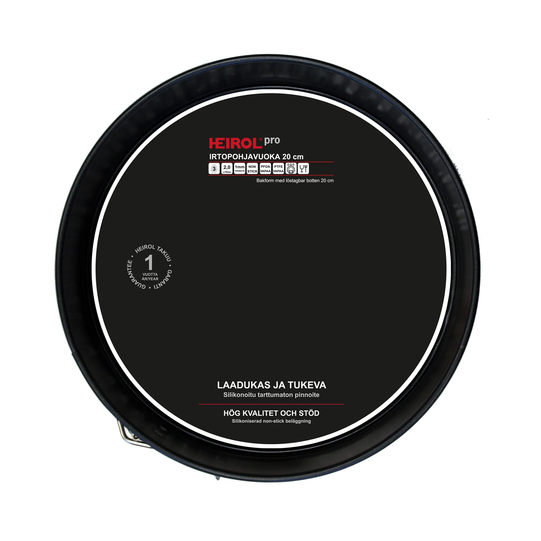 Molde desmontable Heirol PRO, Ø20 cm Heirol