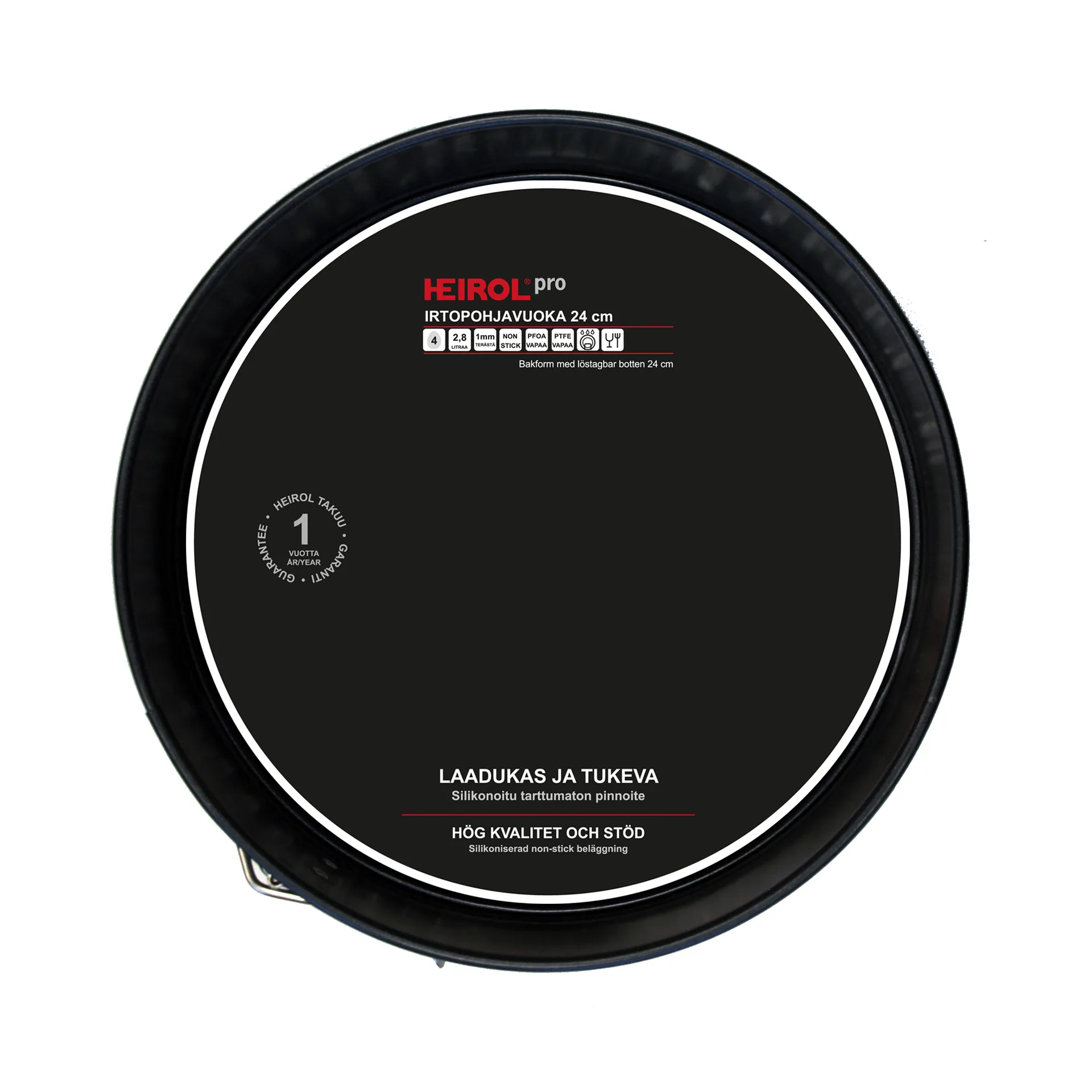 Molde desmontable Heirol PRO, Ø24 cm Heirol