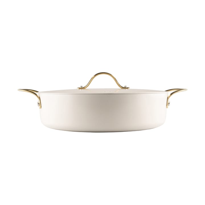 Olla con tapa Heirol Royal Pearl Ø28 cm - Blanco-oro - Heirol