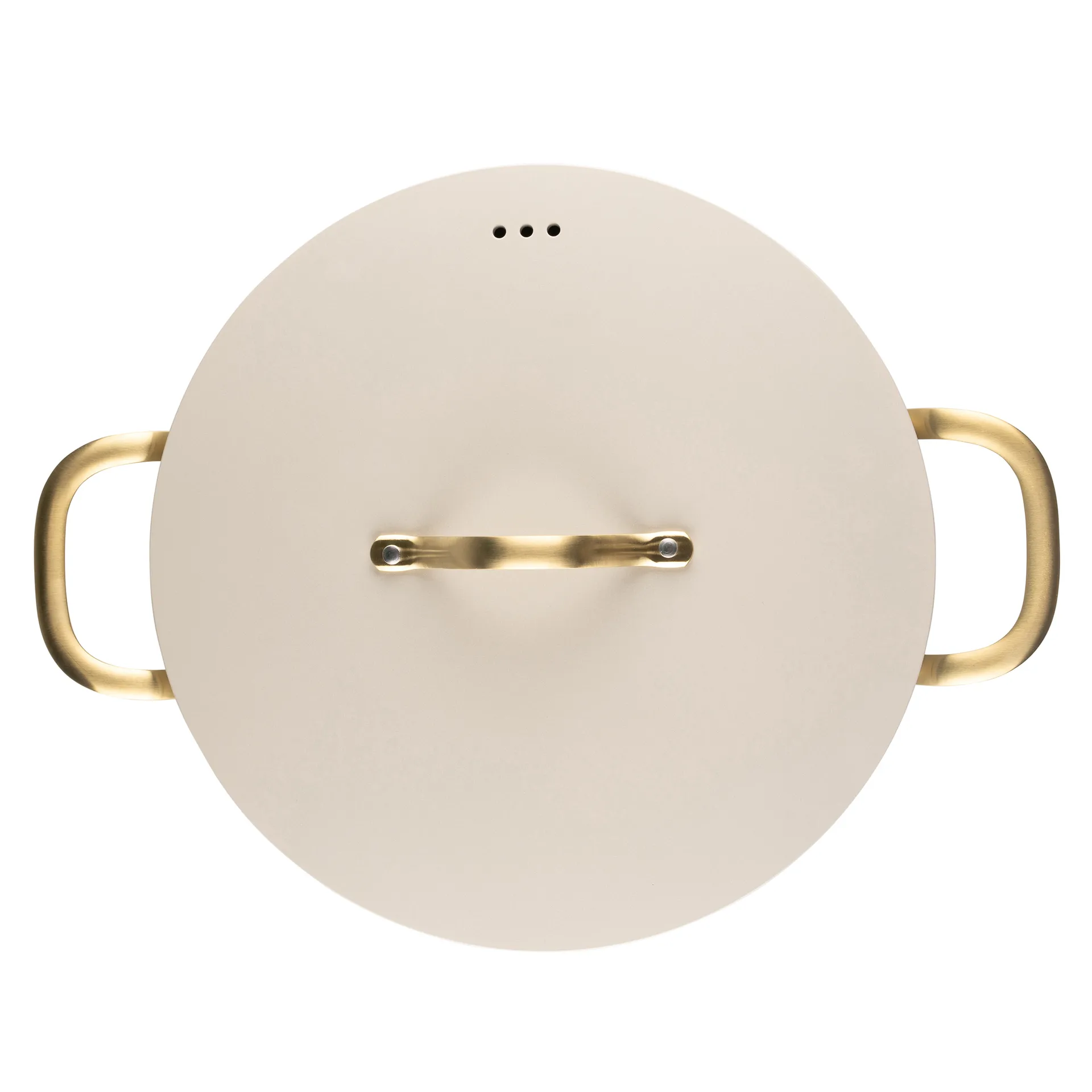 Olla con tapa Heirol Royal Pearl Ø28 cm, Blanco-oro Heirol
