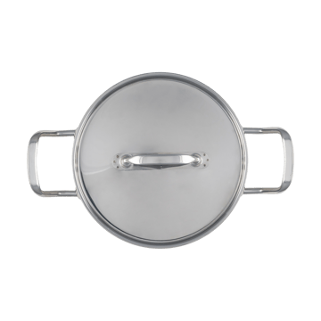 Olla con tapa Heirol Steely Classic Triply 3 litros - Acero inoxidable - Heirol