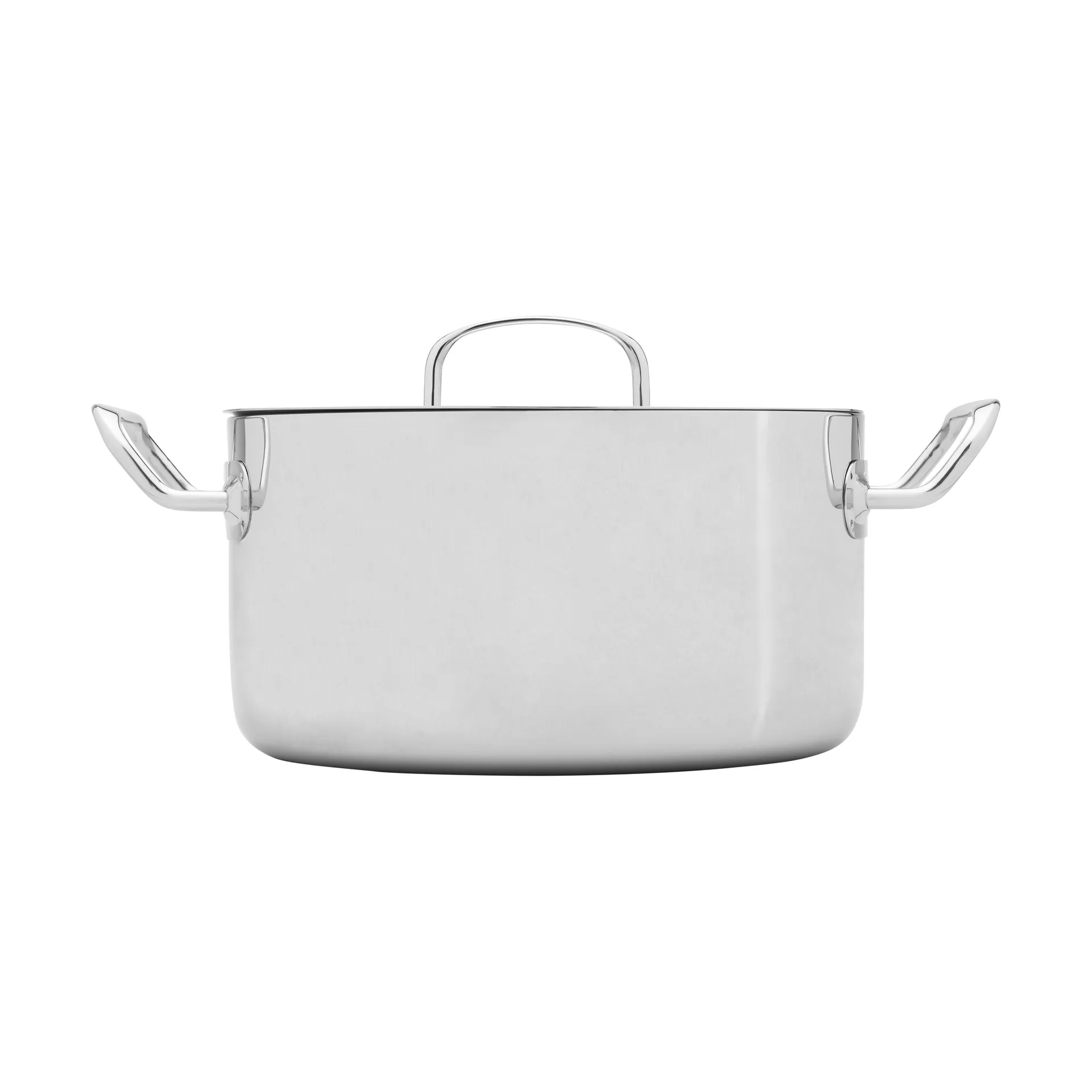 Olla con tapa Heirol Steely Classic Triply 5,5 litros, Acero inoxidable Heirol