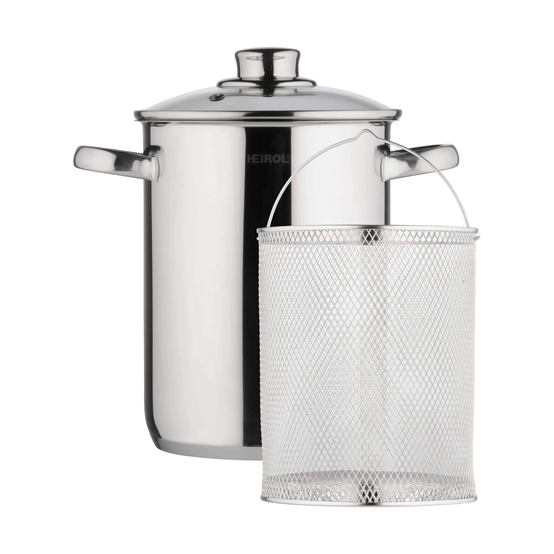 Olla para espárragos con cestillo Heirol Steely, 4 litros Heirol