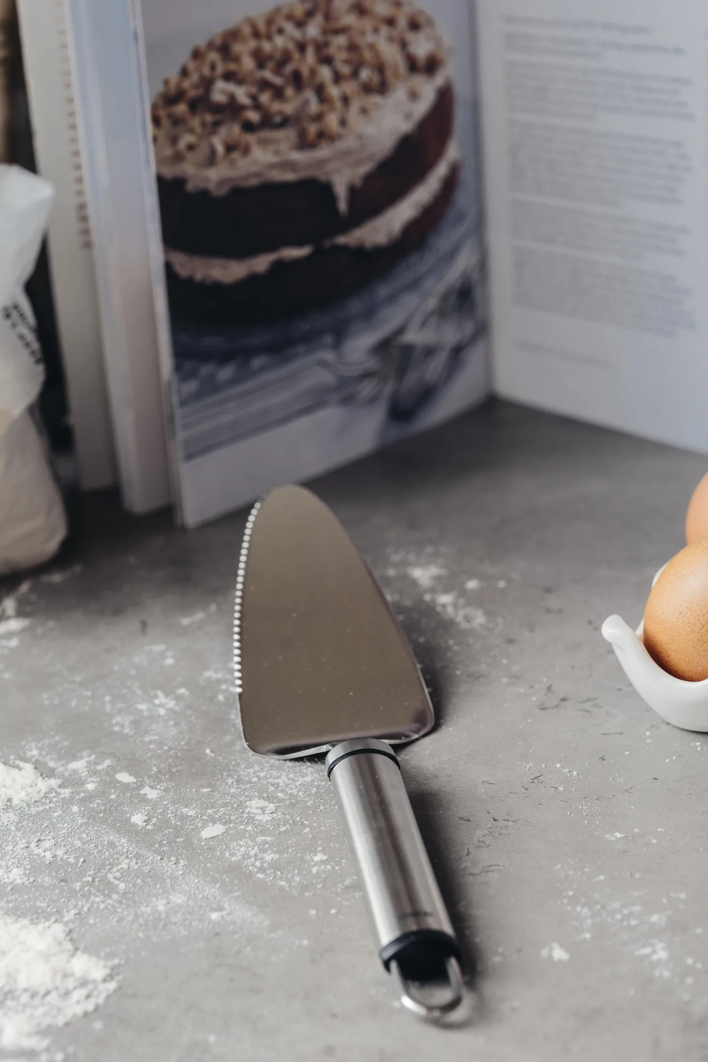 Pala para tarta Heirol Steely, Acero inoxidable Heirol