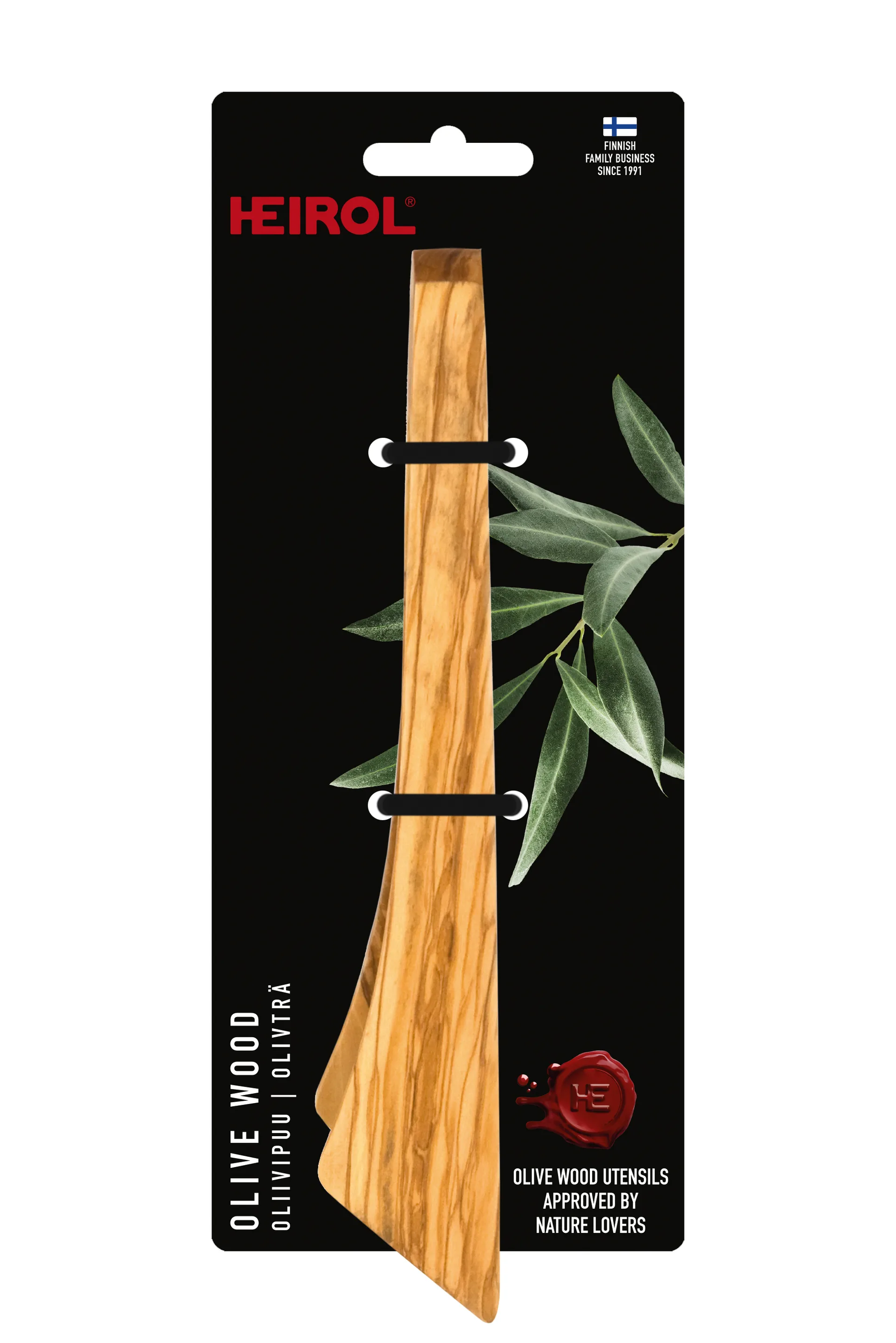 Pinzas de servir Heirol madera de olivo, 30 cm Heirol
