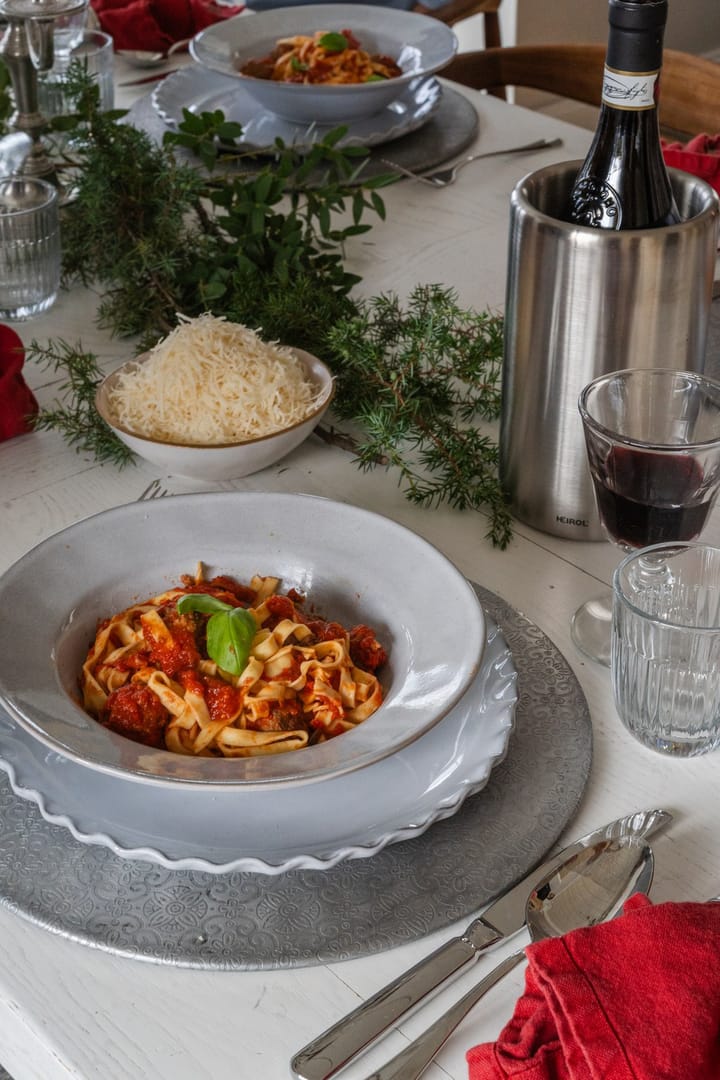 Plato de pasta Heirol x Nosse SmoothØ25 cm, Stone Heirol