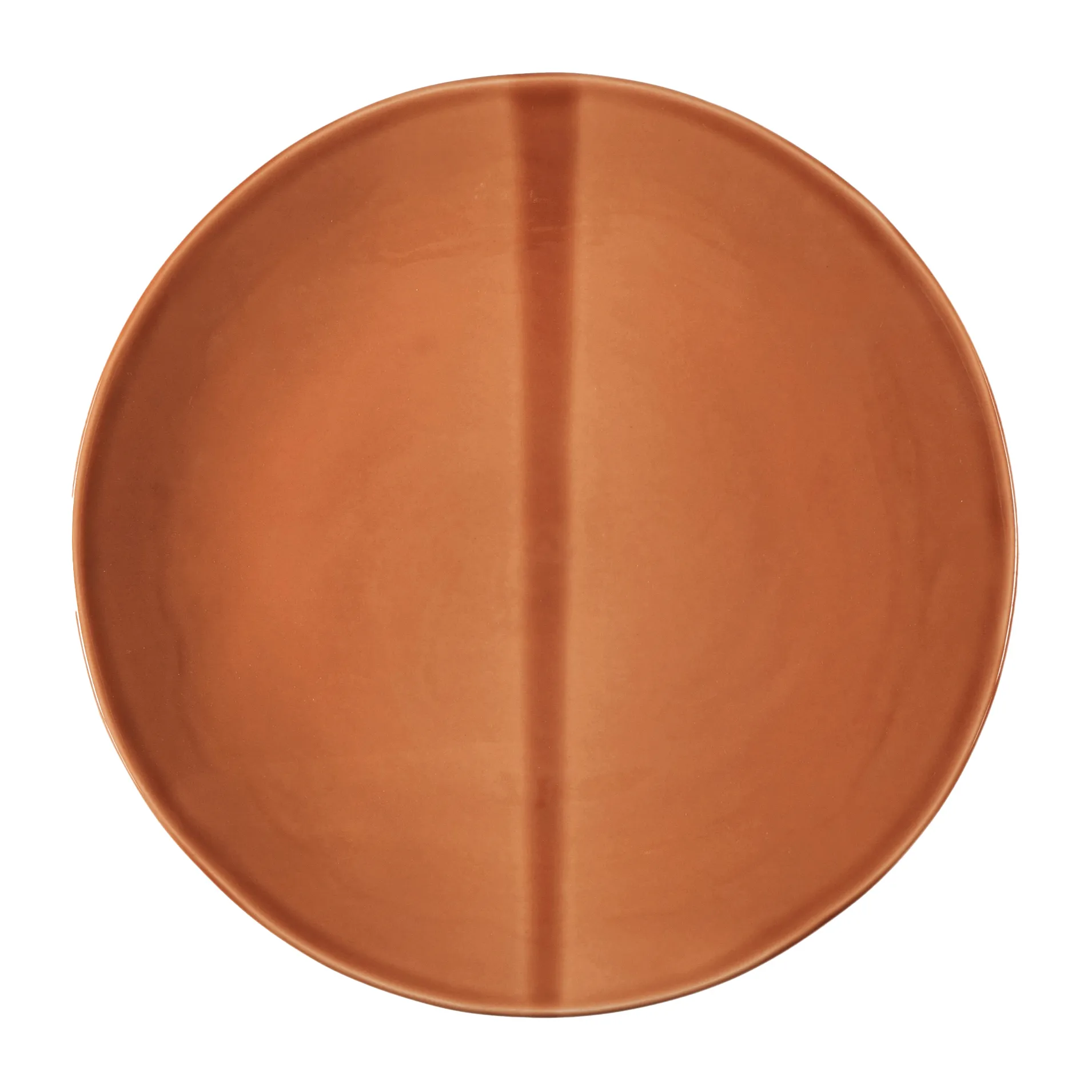 Plato Heirol x Nosse Smooth Ø28 cm, Terracotta Heirol