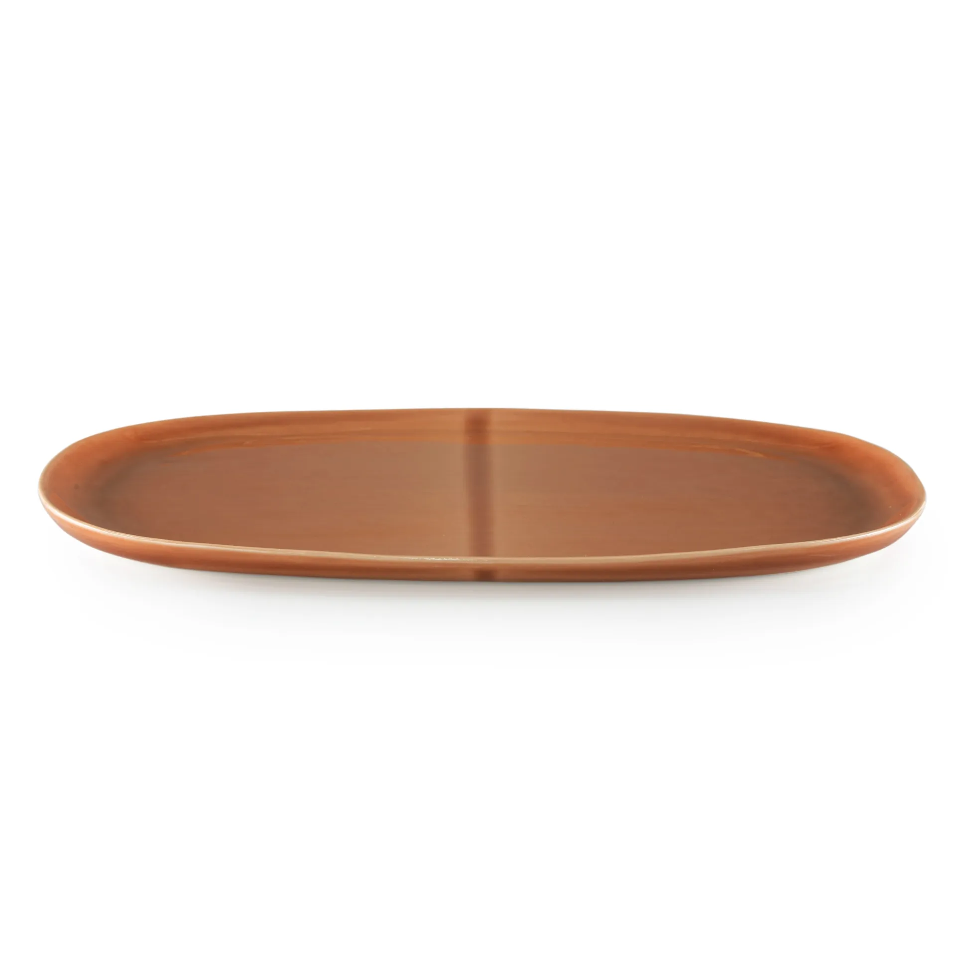 Plato ovalado Heirol x Nosse Svelte 30 cm, Terracotta Heirol
