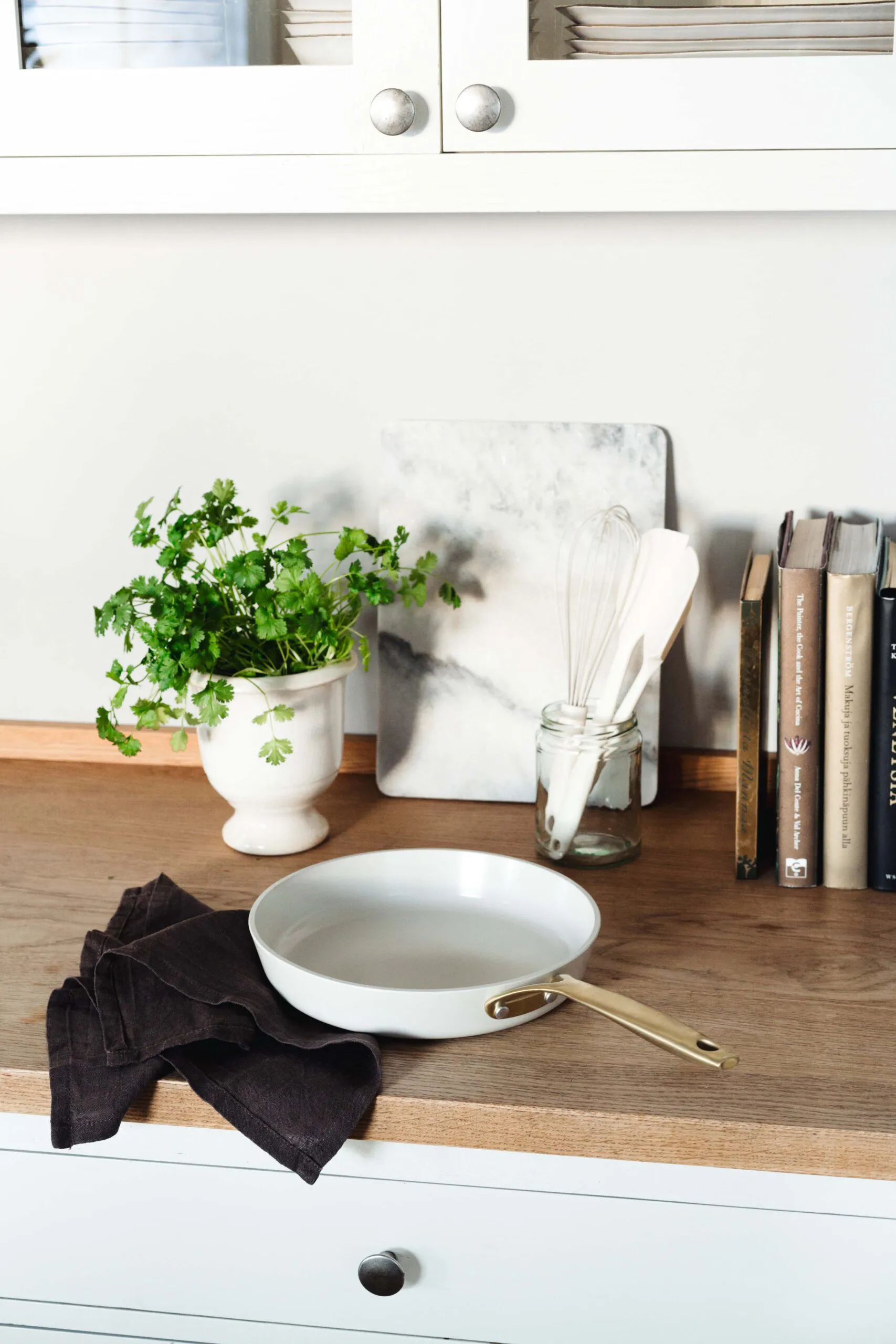 Sartén Heirol Royal Pearl Ø28 cm, Blanco-oro Heirol