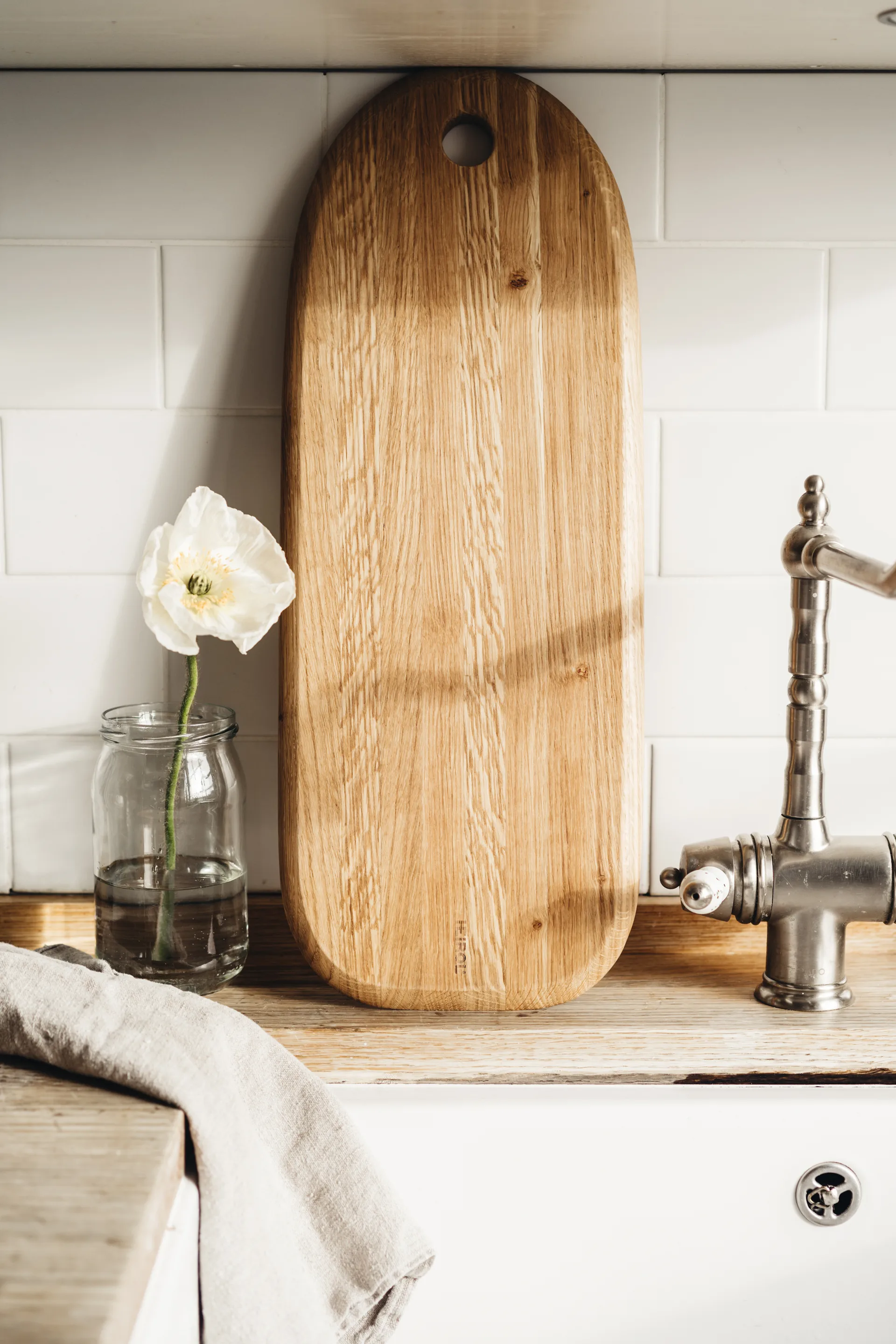 Tabla de cortar Heirol roble, 21x55 cm Heirol