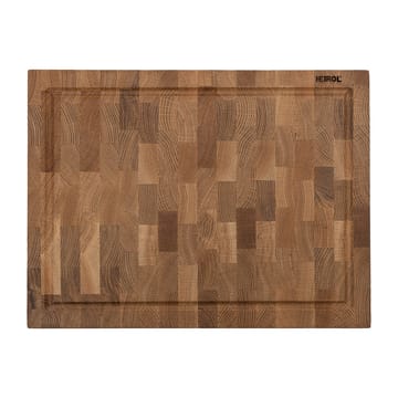 Tabla de cortar Heirol roble con canalón - 30x40 cm - Heirol