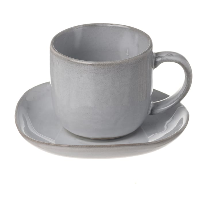 Taza y platillo Heirol x Nosse Svelte 12 cl - Stone - Heirol