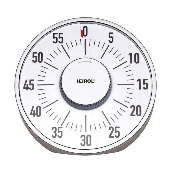 Temporizador magnético grande Heirol - Blanco-acero inoxidable - Heirol