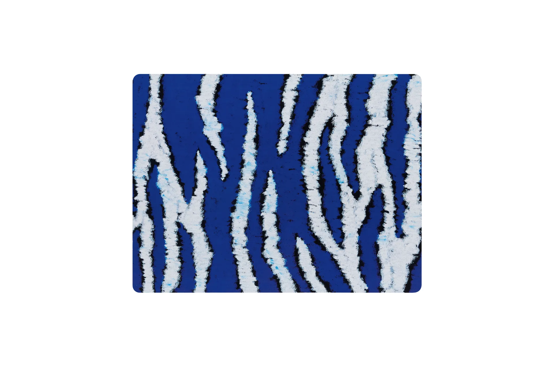 2 Manteles individuales Monster 30x40 cm, Ultramarine blue-white Hem