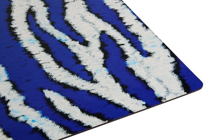 2 Manteles individuales Monster 30x40 cm, Ultramarine blue-white Hem