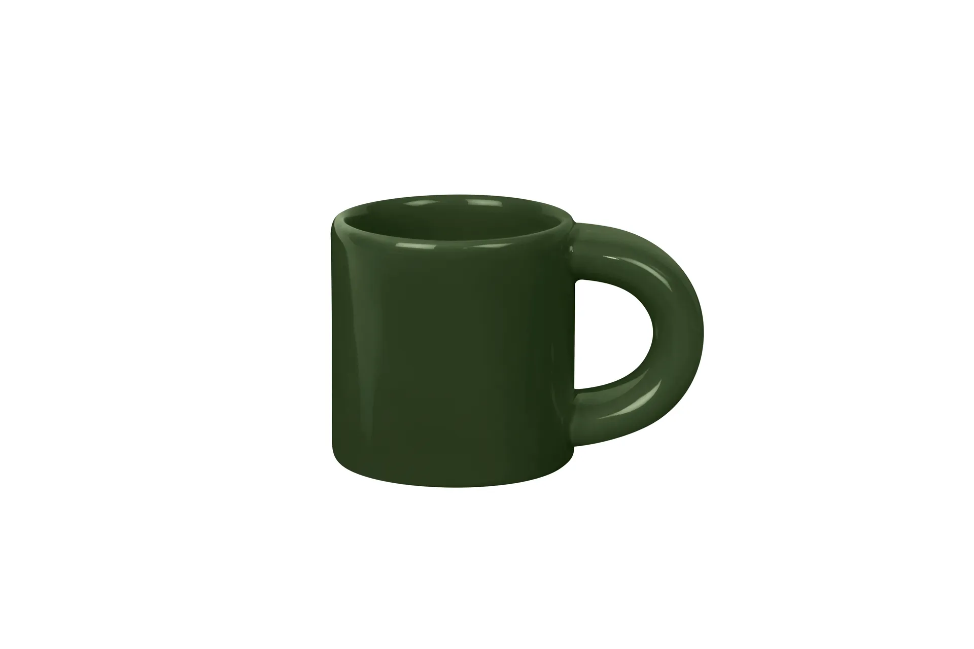 4 Tazas espresso Bronto 10 cl, Green Hem