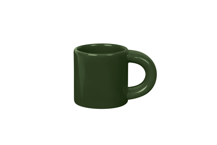 4 Tazas espresso Bronto 10 cl, Green Hem