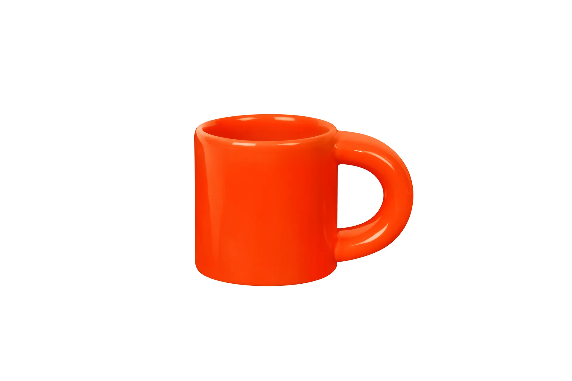 4 Tazas espresso Bronto 10 cl, Orange Hem
