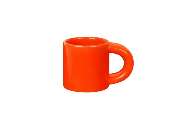 4 Tazas espresso Bronto 10 cl, Orange Hem