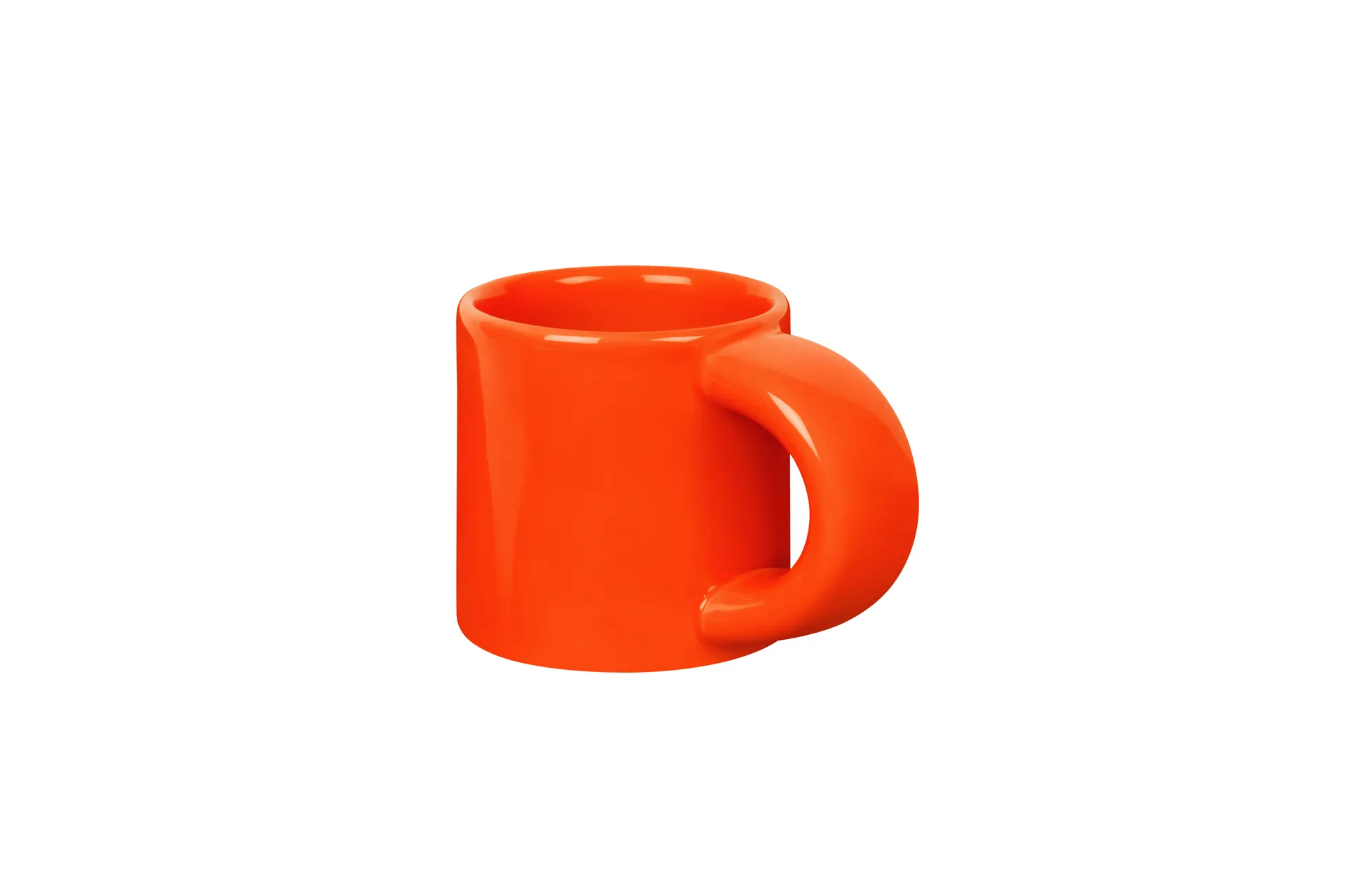 4 Tazas espresso Bronto 10 cl, Orange Hem