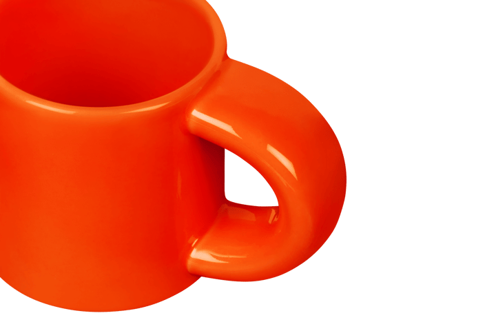 4 Tazas espresso Bronto 10 cl, Orange Hem