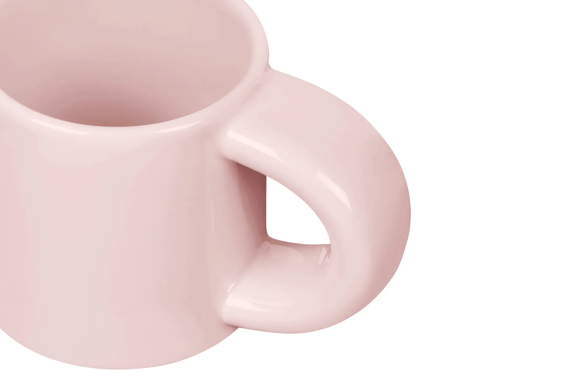 4 Tazas espresso Bronto 10 cl, Pink Hem