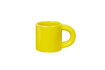 4 Tazas espresso Bronto 10 cl - Yellow - Hem