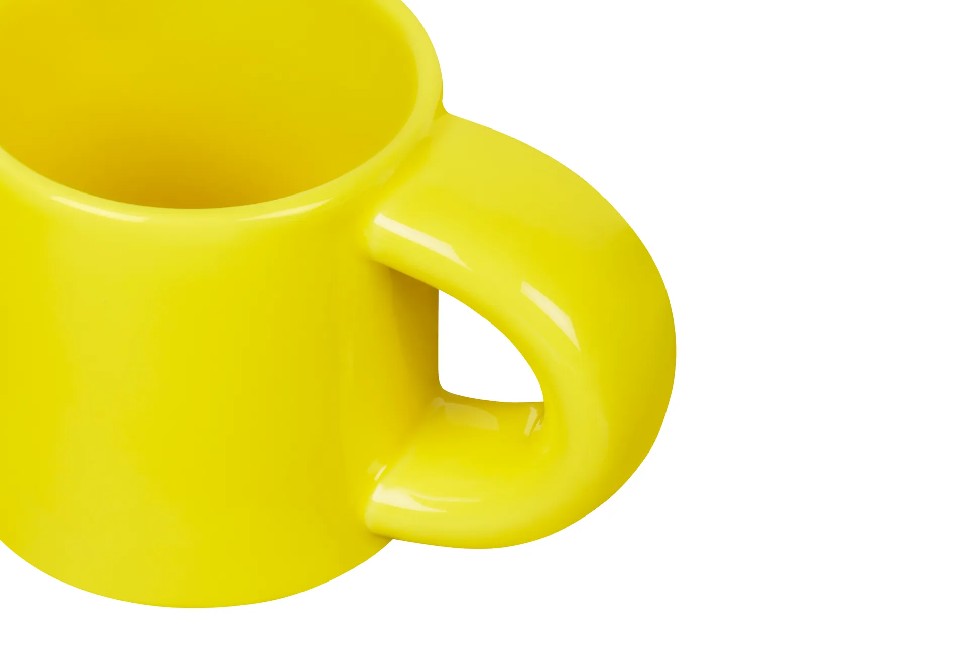 4 Tazas espresso Bronto 10 cl, Yellow Hem
