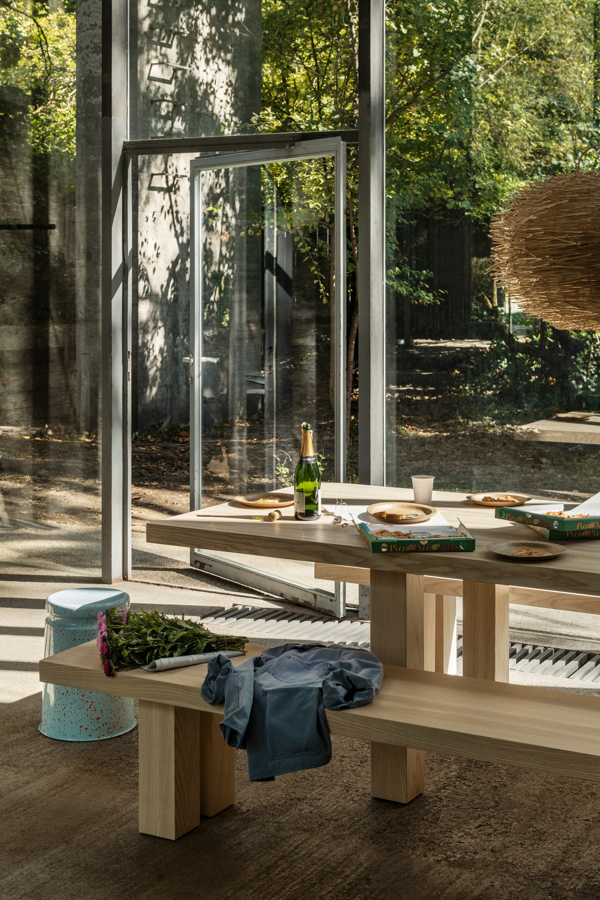 Banco Max bänk 43x250 cm, Fresno Hem