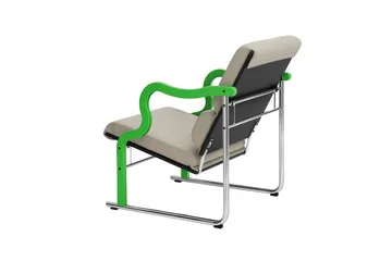 Butaca Lounge Experiment 501 - Green-light beige - Hem